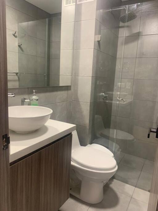 Apartament Apartaestudio Galerias Loft 2051 Bogotá Zewnętrze zdjęcie